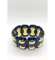 Midnight Blue Block Bileklik