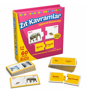 1390 Eğlenceli Bul Zıt Kavramlar
