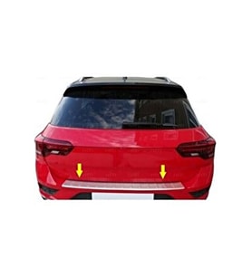 VW T-ROC Arka Tampon Üstü Koruma 2017 ve üzeri P.Çelik
