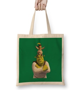 Sri Yantra Symbol Bez Çanta Uzun Saplı