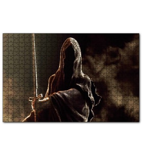 Cakapuzzle Yüzüklerin Efendisi Nazgul Yakın Plan  Puzzle Yapboz MDF (Ahşap) (120 Parça)
