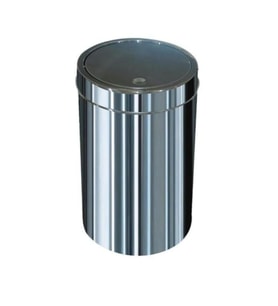Paslanmaz Metal Çöp Kovası 12 Lt, Çok Amaçlı ve Şık Tasarım