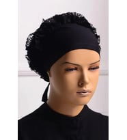 Bone - Dikişli Fırfırlı Bone Bandana (5li Paket)