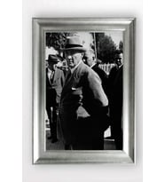 Gümüş Çerçeveli Atatürk Tablo cv709