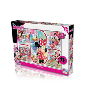 Mulvxurg  Urg02 Min714 Ks, Minnie 100 Parça Puzzle (Mulvix)