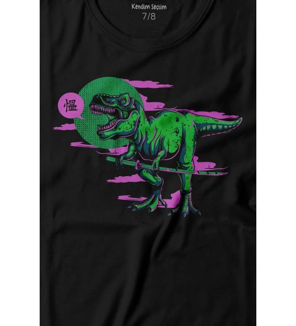Dinazor Dinosaurs T-Rex Streetwear Sokak Urban Baskılı Tişört