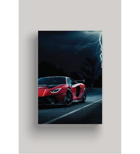 Spor Otomobil Poster Modelleri - Performans Seri 2 (Model 2)