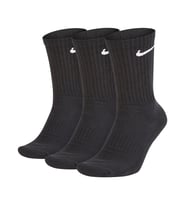 Nike Dri Fit Everyday Cotton Cushioned Crew 3 Pr Siyah Unisex Çorap 3 Çift Siyah