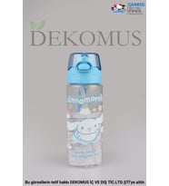 DEKOMUS İLE YENİ SEZON LİSANSLI CINNAMOROLL 500 ML MATARA (Mavi)