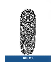 TQB-231 ETNİK DESEN GEÇİCİ KOL DÖVMESİ-TATTO