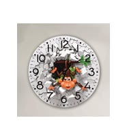bilge Tasarım ÇOCUK ODASI Duvar Saati 30 x 30 CM (Karışık)