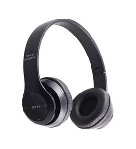 4U P47 BLuetooth Kulak Üstü Kulaklık Siyah