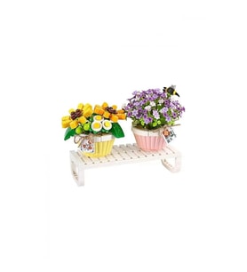 LZ1674 LOZ Eternal Flowers Serisi - Saksıda Çiçekler ''Letters from Spring Baby’s Breath'' ''Daisy W