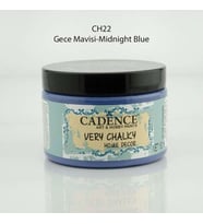 Cadence Very Chalky Home Decor Mobilya Boyası 150 ml. CH-22 GECE MAVİ 