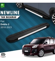 S-Dizayn Fiat Doblo 2 Uzun Şase NewLine Aluminyum Yan Basamak 223 Cm 2015-2023 A+ Kalite