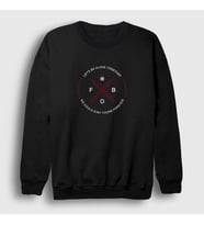 Presmono Unisex Siyah Forever Fall Out Boy Sweatshirt 62249tt