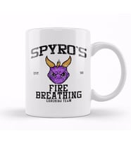 Spyro's Fire Breathing Coaching Kupa Bardak Porselen