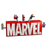 LEGO Marvel MARVEL Logosu ve Minifigürleri 76313