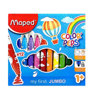 Maped Jumbo Keçeli Kalem 12 Renk