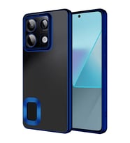 Xiaomi Redmi Note 13 Pro 5G Uyumlu Kılıf Kamera Korumalı Logo Gösteren Zore Omega Kapak