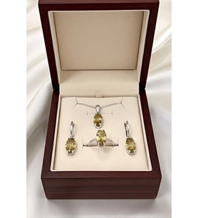 Renk Değiştiren Zultanıt Set (Gümüş)