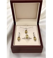 Renk Değiştiren Zultanıt Set (Gümüş)