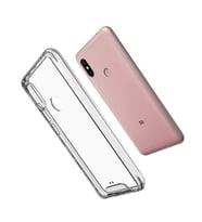Xiaomi Redmi Note 6 Pro Kılıf Şeffaf Sararmaz Gard Silikon (Renksiz)