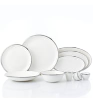 Korkmaz Elektra Collection 60 Parça Platin Yemek Takımı A8057