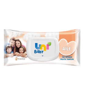 Uni Baby Aile Islak Mendil 12x90 1080 Yaprak