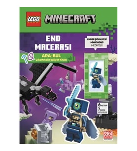 Lego Mınecraft End Macerası Ara-Bul Çıkartmalı Faaliyet Kitabı