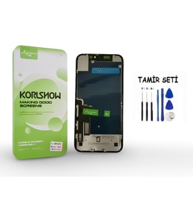 İphone 11 PRO Uyumlu Lcd Ekran Dokunmatik - KORLSHOW Lcd + Tamir Seti