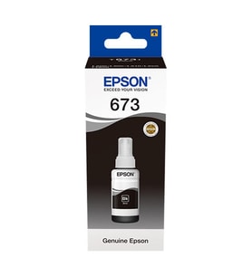 EPSON T6731 SİYAH MÜREKKEP ŞİŞE 70ML (BLACK)