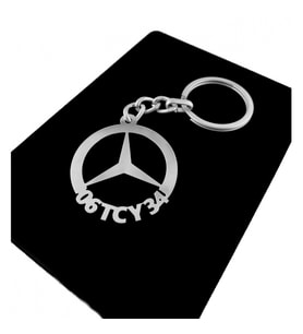 tasarım anahtarlık 925 ayar gümüş