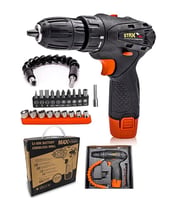 12V Akülü Vidalama Matkap Seti + 22 Parça Aksesuar