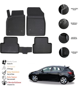 Opel Astra J 2015 3D Havuzlu Paspas OTL