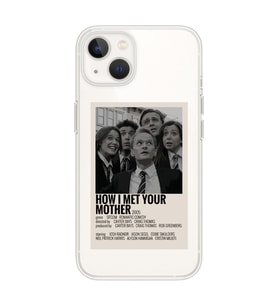Iphone 14 PLUS Uyumlu How I Met Your Mother Tasarımlı Şeffaf Telefon Kılıfı