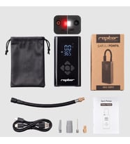 RAPTOR D17-01 Taşınabilir Şarjlı Hava Pompası Kompresör Hava Pompası Elektronik Pompa LED Işıklı