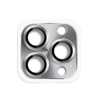 İphone 16 Pers Alüminyum Kamera Lens - Gri