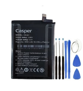 Casper E4 Pil Batarya + Tamir Seti