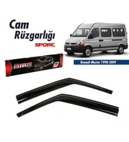 Renault Master Cam Rüzgarlığı 2010 Sonrası Sunplex Ön 2li sps40 (Siyah)