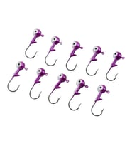 Jighead - Zoka - Kurşunlu Olta İğnesi - (XH-A 02) - Mor Beyaz - 7 Gr - 10 Adet