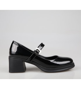 Miss Park Moda k1361/1 Loafer Siyah Kadın Babet