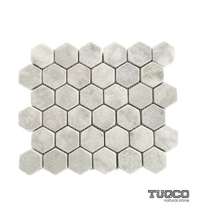 2’’ Hexagon Carrara Eskitme Mermer Mozaik