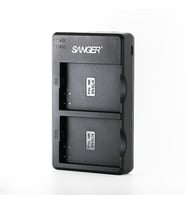 Sanger Nikon EN-EL14 Batarya Uyumlu İkili USB Şarj Cihazı (Siyah)