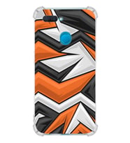 PrintiFy Oppo A12 Uyumlu Köşe Korumalı Grafiti Tasarımlı Şeffaf Silikon Kılıf