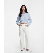 LCW Jeans Bej Straight Fit Kadın Jean Pantolon