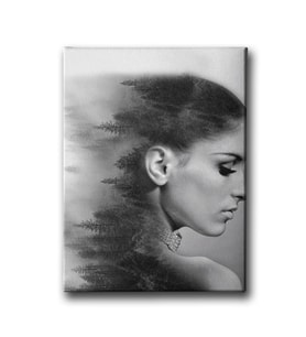 Woman Canvas Tablo MİND202