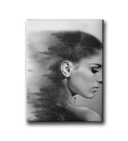 Woman Canvas Tablo MİND202