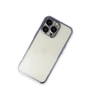 İphone 14 Pro Kılıf  Lensli  - Mor