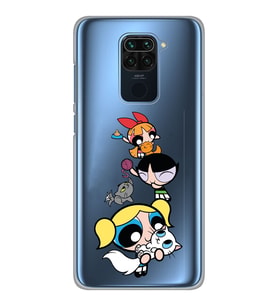 Xiaomi Redmi NOTE 9 Uyumlu Girls Tasarımlı Şeffaf Telefon Kılıfı
